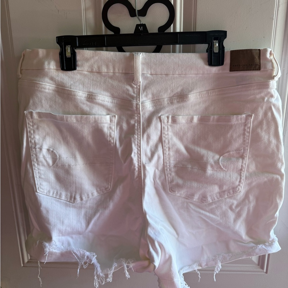 American Eagle Outfitters White Jean Shorts